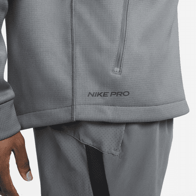 de primera categoría Barbero disculpa Nike Therma-Sphere Men's Therma-FIT Hooded Fitness Jacket. Nike PT