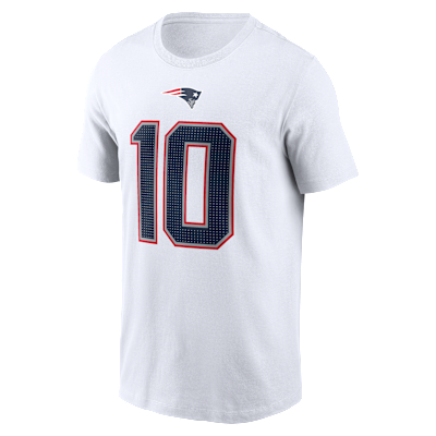 Drake Maye New England Patriots Men's Nike NFL T-Shirt