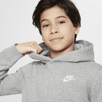 Sudadera con gorro sin cierre para niño talla grande Nike Sportswear Club