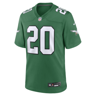 Jersey de fútbol americano Nike de la NFL Game para hombre Brian Dawkins Philadelphia Eagles