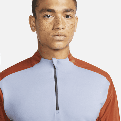 Playera de trail running con medio cierre para hombre Nike Dri-FIT Trail Element