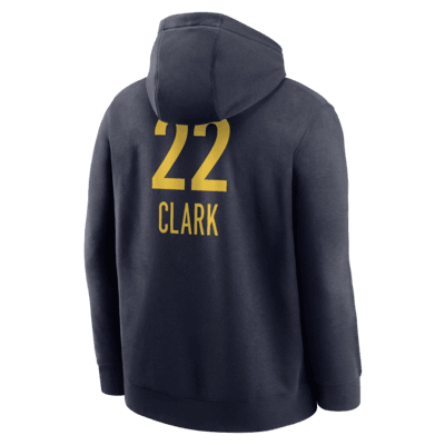 Caitlin Clark Indiana Fever Club Fleece Men's Nike WNBA Pullover Hoodie