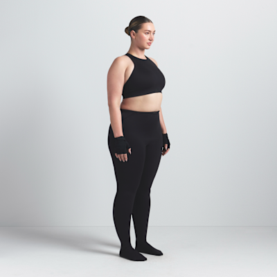 NikeSKIMS Matte Women's High-Waisted Footsie Grip Leggings