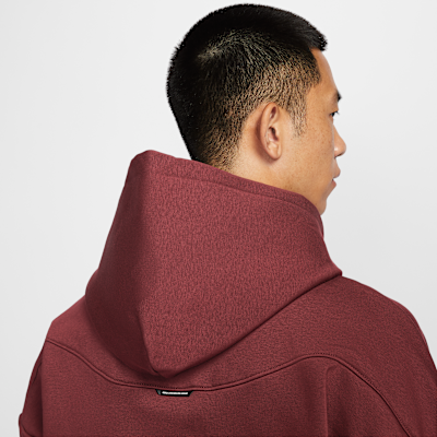 Nike Standard Issue Men's Therma-FIT Brushed Basketball Pullover Hoodie