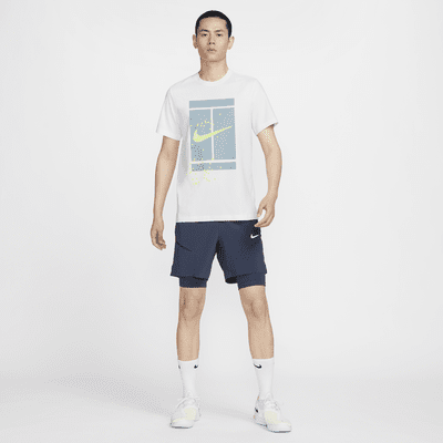 เสื้อยืดเทนนิสผู้ชาย NikeCourt