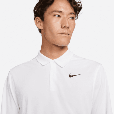 เสื้อโปโลกอล์ฟแขนยาวผู้ชาย Nike Dri-FIT Victory