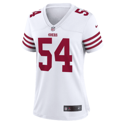 Men's San Francisco 49ers Joe Staley Nike White Color Rush Legend Jersey