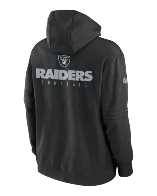 Las Vegas Raiders Sideline Club Men's Nike NFL Pullover Hoodie