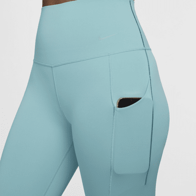 Leggings de 7/8 de tiro alto y sujeción media con bolsillos para mujer Nike Universa