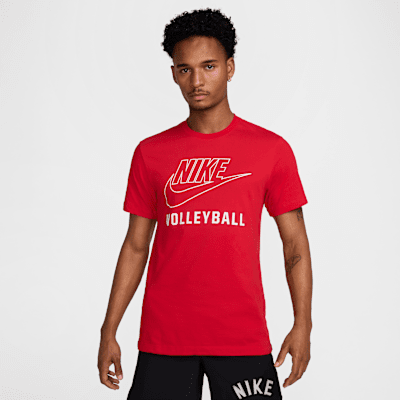 Playera de vóleibol para hombre Nike Swoosh