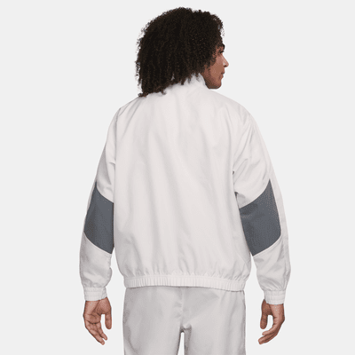 Nike woven checked store tracksuit