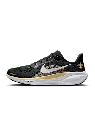 Unisex кроссовки New Orleans Saints Pegasus 41 Nike NFL Road для бега