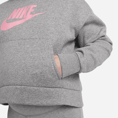 Nike Sportswear Club Fleece Big Kids' (Girls') Hoodie (Extended Size)