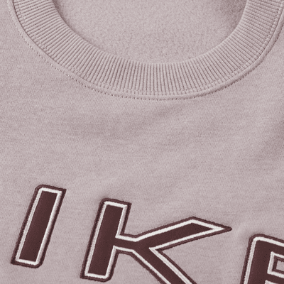 Nike Sportswear Phoenix Fleece Women's Over-Oversized Crew-Neck Logo Sweatshirt