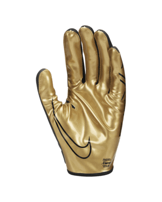 nike vapor jet gloves gold