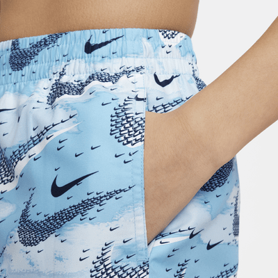 Nike Swim Flock Big Kids' (Boys') 4" Volley Shorts