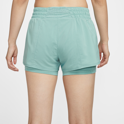 Nike Dri-FIT One Women's Mid-rise 8cm (approx.) 2-in-1 Shorts