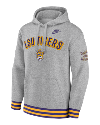Мужское худи LSU Legacy Retro Men’s Nike College Pullover Hoodie
