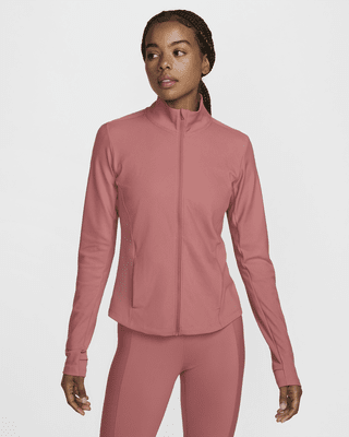 Женские  Nike One Rib Dri-FIT Full-Zip Mid Layer