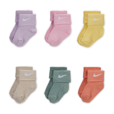 Nike Baby/Toddler Waffle Knit Socks (6 Pairs)