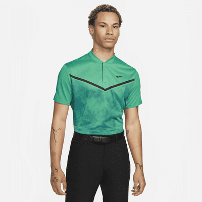 Puntero Al frente boca Nike Dri-FIT ADV Tiger Woods Men's Printed Golf Polo. Nike.com