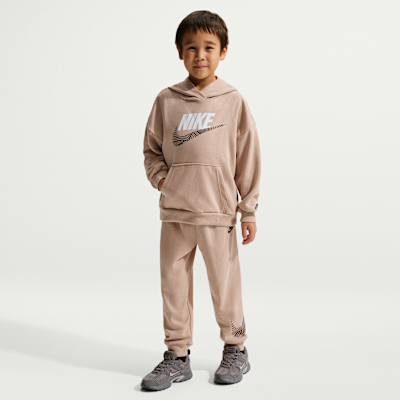 Nike Sportswear In The Zone Little Kids' 2-Piece Oversized French Terry Pullover Set