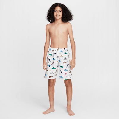 Traje de baño tipo short de vóleibol con forro interior de 18 cm para niños talla grande Nike Swim Breaker