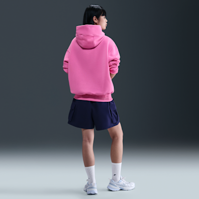 Oversized Nike Sportswear Phoenix Fleece-pullover-hættetrøje til kvinder