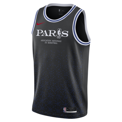 Paris Swingman Men's Nike NBA Jersey 