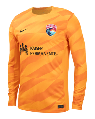 Джерси San Diego Wave FC 2024 Goalkeeper Nike NWSL Long-Sleeve Replica Jersey