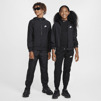 Nike Sportswear Windrunner Big Kids' Hooded Repel Jacket