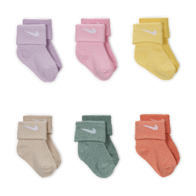 Nike Baby/Toddler Waffle Knit Socks (6 Pairs)