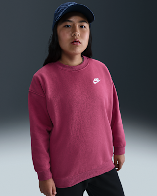 Детский свитшот Nike Sportswear Club Fleece Big Kids' Oversized (Extended Size)