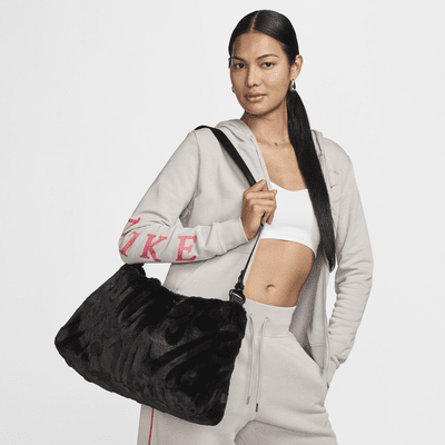 Tote bag Nike Sportswear en fausse fourrure (10 L)