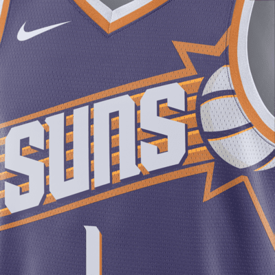 Phoenix Suns 2023/24 Icon Edition Nike Dri-FIT NBA Swingman Jersey.