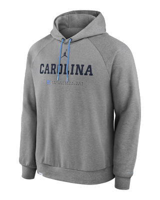 Мужское худи North Carolina Courtside Basketball Practice Jordan Brand Dri-FIT Pullover Hoodie для баскетбола