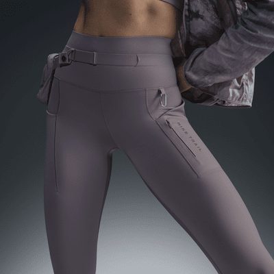 Leggings a 7/8 a vita alta con tasche e sostegno elevato Nike Trail Go – Donna