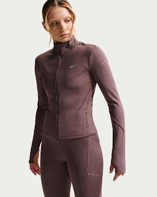 Женские  Nike Swift Dri-FIT Full-Zip Mid-Layer Top для бега