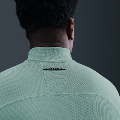 Playera de capa intermedia Dri-FIT de medio cierre para hombre Nike Trail