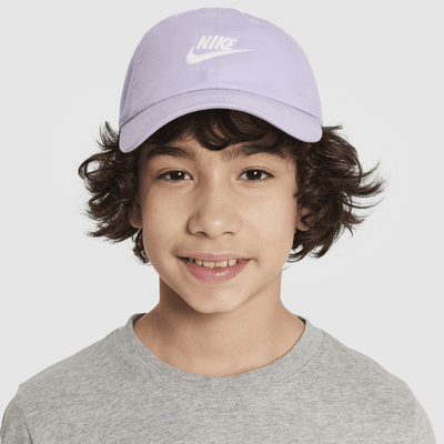 Gorra desestructurada Futura Wash para niños Nike Club