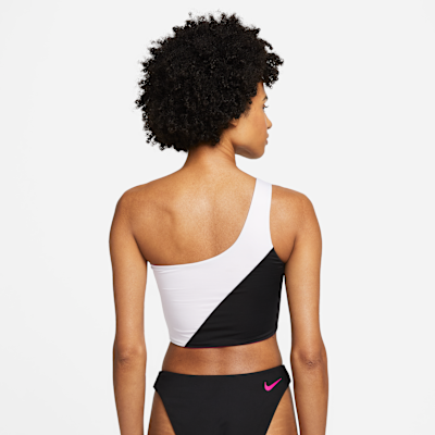 Top de bikini 3 en 1 Nike Color Block para mujer
