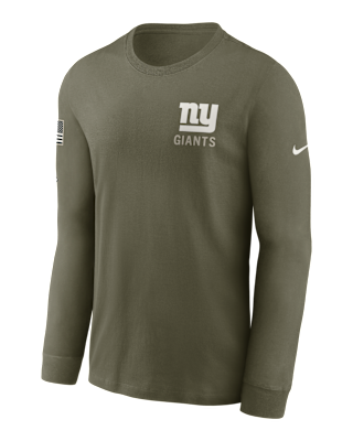 Мужская футболка New York Giants Salute to Service Nike NFL Long-Sleeve