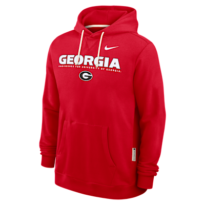 Georgia Sideline Men's Nike Dri-FIT College Pullover Hoodie