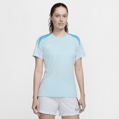 Haut de foot à manches courtes Dri-FIT Nike Strike pour femme