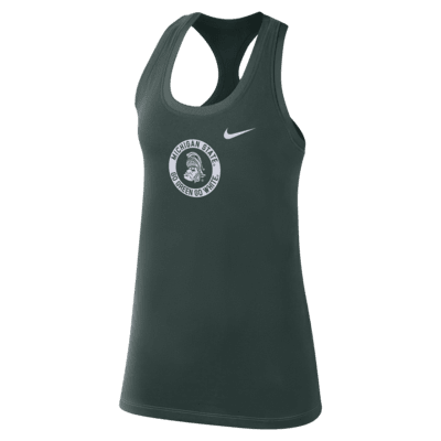 Camiseta de tirantes Nike College para mujer Michigan State