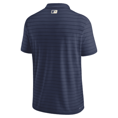 Nike, Shirts, Milwaukee Brewers Nike Shirt Medium Mens Golf Polo Drifit  Navy Blue Stripe Mlb