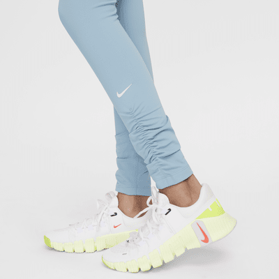 Nike One Dri-FIT-Leggings mit hohem Taillenbund (Mädchen)