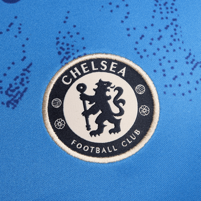 Chelsea FC Academy Pro Nike Dri-FIT warming-upvoetbaltop met korte mouwen voor heren