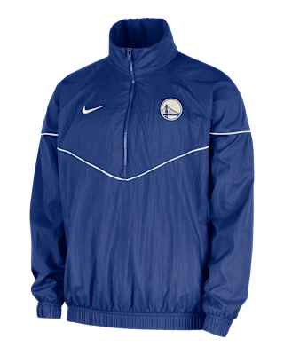 Мужская куртка Golden State Warriors Courtside Windrunner Nike NBA Anorak для бега