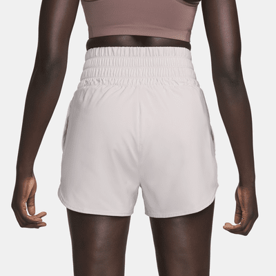 Nike One Women's Dri-FIT Ultra High-Waisted 3" Brief-Lined Shorts